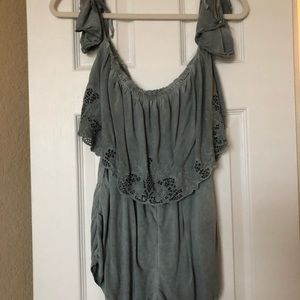 Teal romper